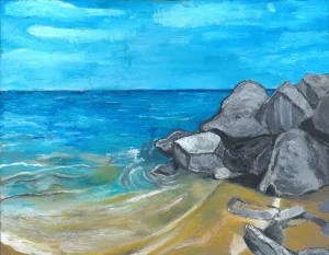 Seascape View of Mckinley Beach